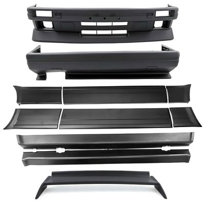 BMW E30 M3 Style Bumpers + M-Tech ll Side Panels + M3 Evo Rear Spoiler (Coupe)