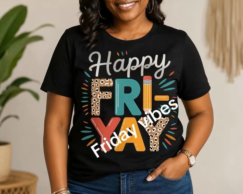 Happy Fri-YAY Teacher T-Shirt