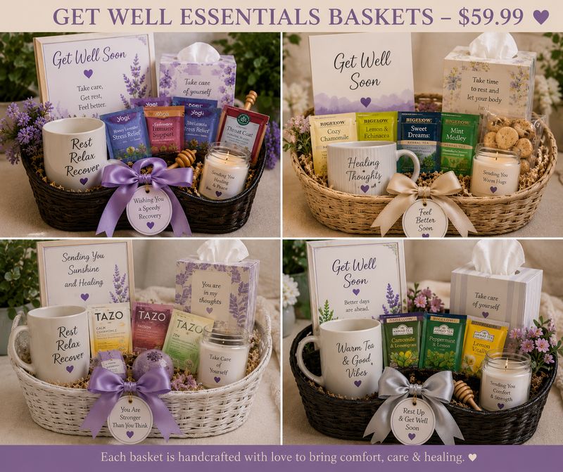 🌿 Get Well Essentials Basket —