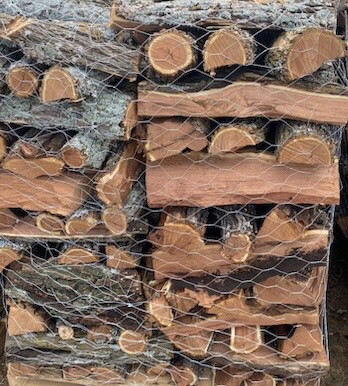 1 Cord Split Seasoned Mesquite Firewood