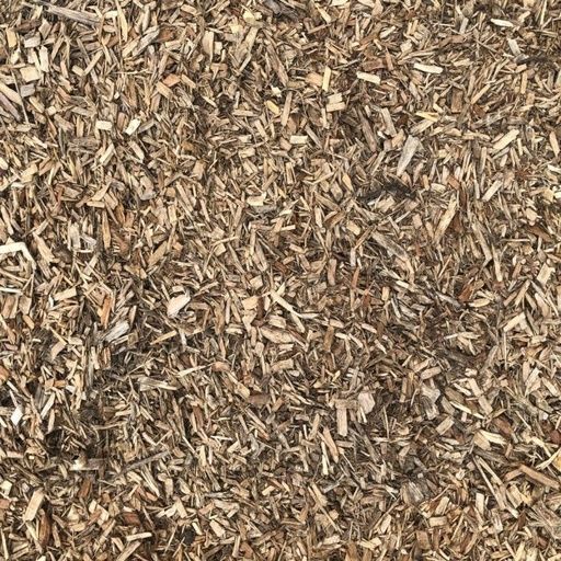 2 Yards Wood Mulch- Brown 2 Yards Wood Mulch- Brown