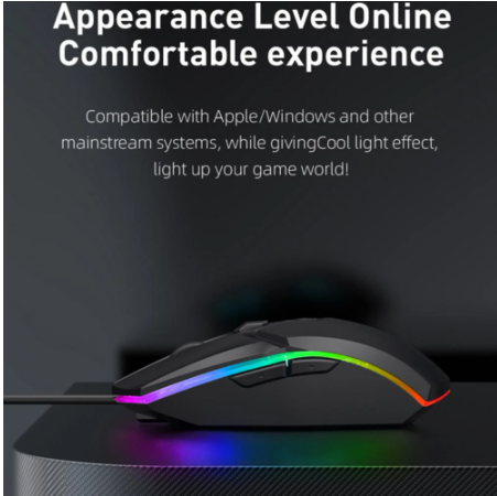 Gaming Mouse Great Stable Transmission 3 Colors USB Computer Gamer Mouse