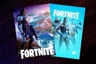 FORTNITE BLEU CLAIR - Pack numérique FORTNITE BLEU CLAIR - Pack numérique