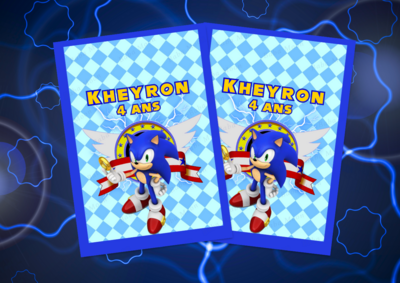 SONIC bleu foncé bleu clair - Pack numérique SONIC bleu foncé bleu clair - Pack numérique