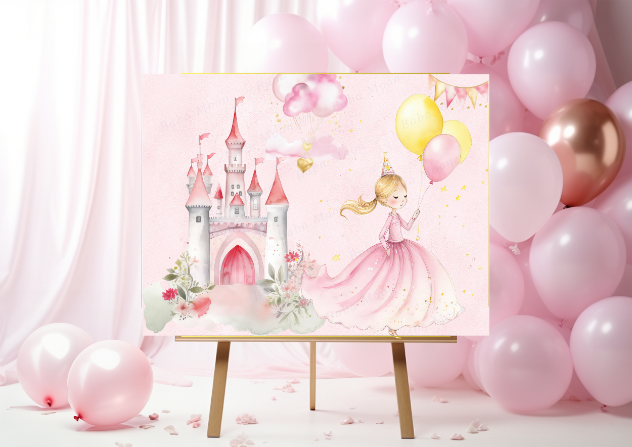 Princesse et ballons - Pack numérique Princesse et ballons - Pack numérique