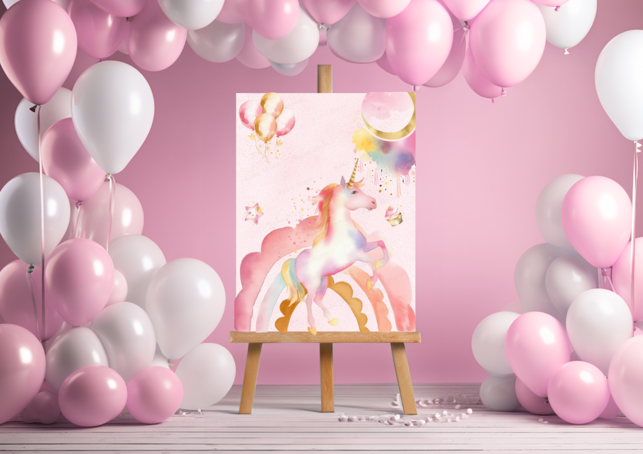 Licorne rainbow - Pack numérique Licorne rainbow - Pack numérique