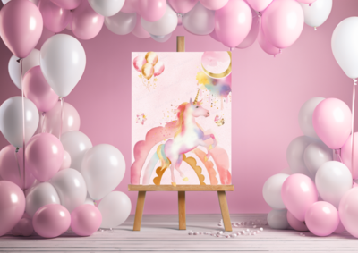 Licorne rainbow - Pack numérique
