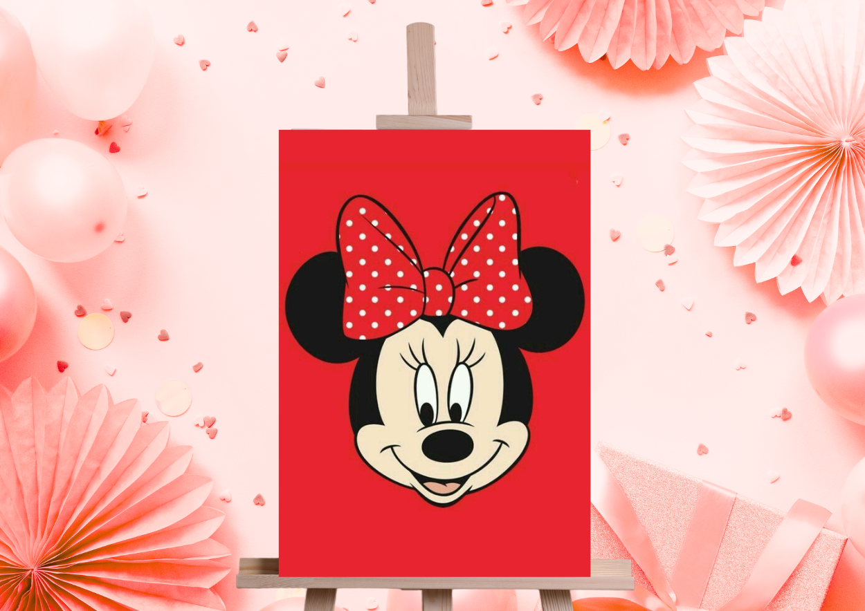 MINNIE ROUGE MODELE 1 - Pack numérique