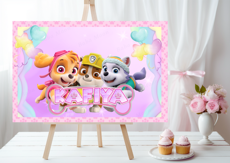 PAT PATROUILLE PASTEL - Pack numérique