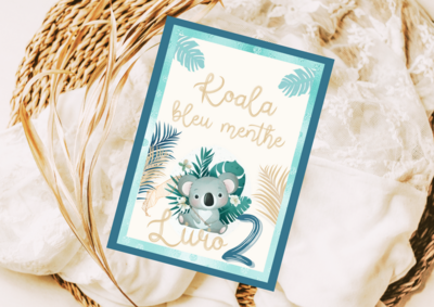 KOALA bleu menthe - Pack numérique