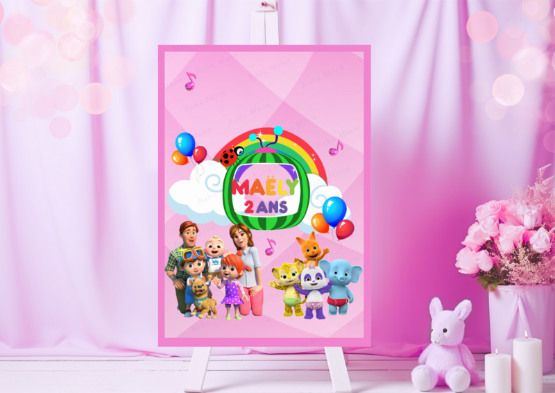 COCOMELON ROSE - Pack numérique