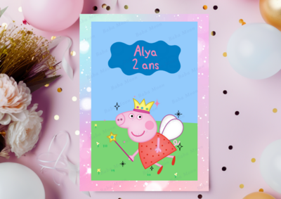 PEPPA PIG rose - Pack numérique PEPPA PIG rose - Pack numérique