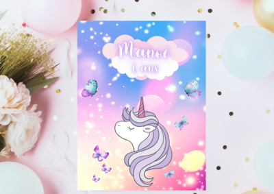 LICORNE modèle Manoé - Pack numérique LICORNE modèle Manoé - Pack numérique