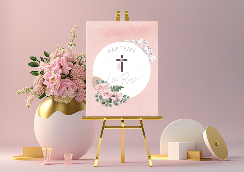 Roses modèle Léa Rose - Kit imprimé