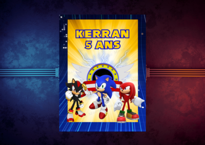 SONIC TONS BLEUS ET JAUNE - Pack numérique SONIC TONS BLEUS ET JAUNE - Pack numérique