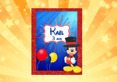 MICKEY modèle Kaël - Pack numérique