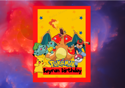 POKEMON JAUNE ET ROUGE - Pack numérique POKEMON JAUNE ET ROUGE - Pack numérique