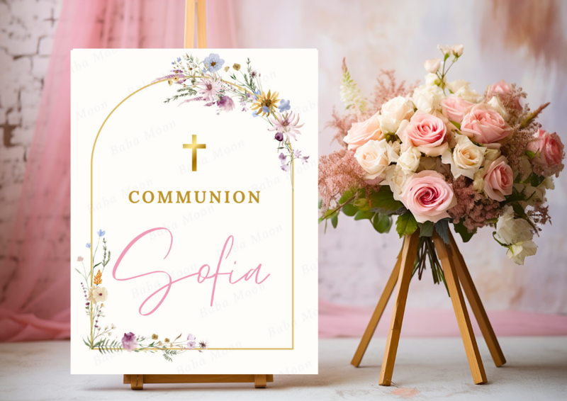 Fleurs modèle Sofia - Kit imprimé