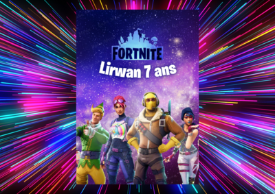 FORTNITE modèle LIRWAN - Pack numérique FORTNITE modèle LIRWAN - Pack numérique