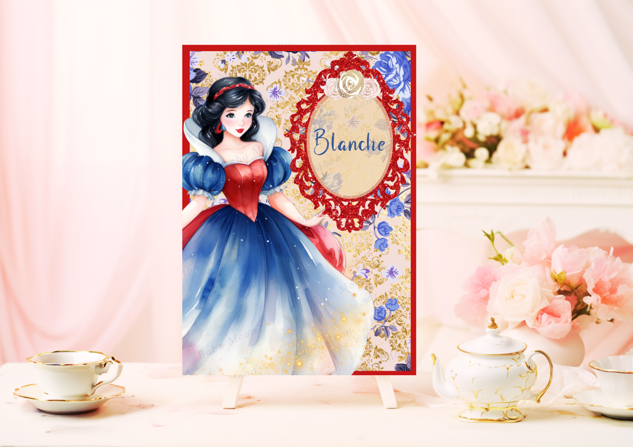 BLANCHE NEIGE - Kit imprimé BLANCHE NEIGE - Kit imprimé