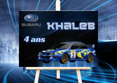 SUBARU modèle Khaleb - Pack numérique