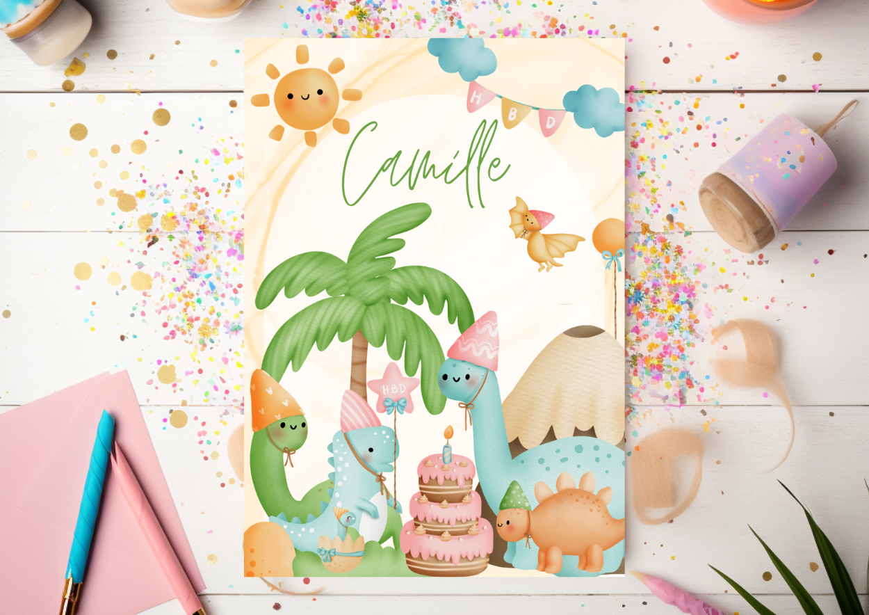 DINOSAURE modèle Camille - Pack numérique DINOSAURE modèle Camille - Pack numérique
