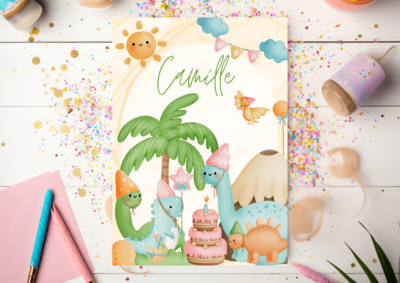 DINOSAURE modèle Camille - Pack numérique