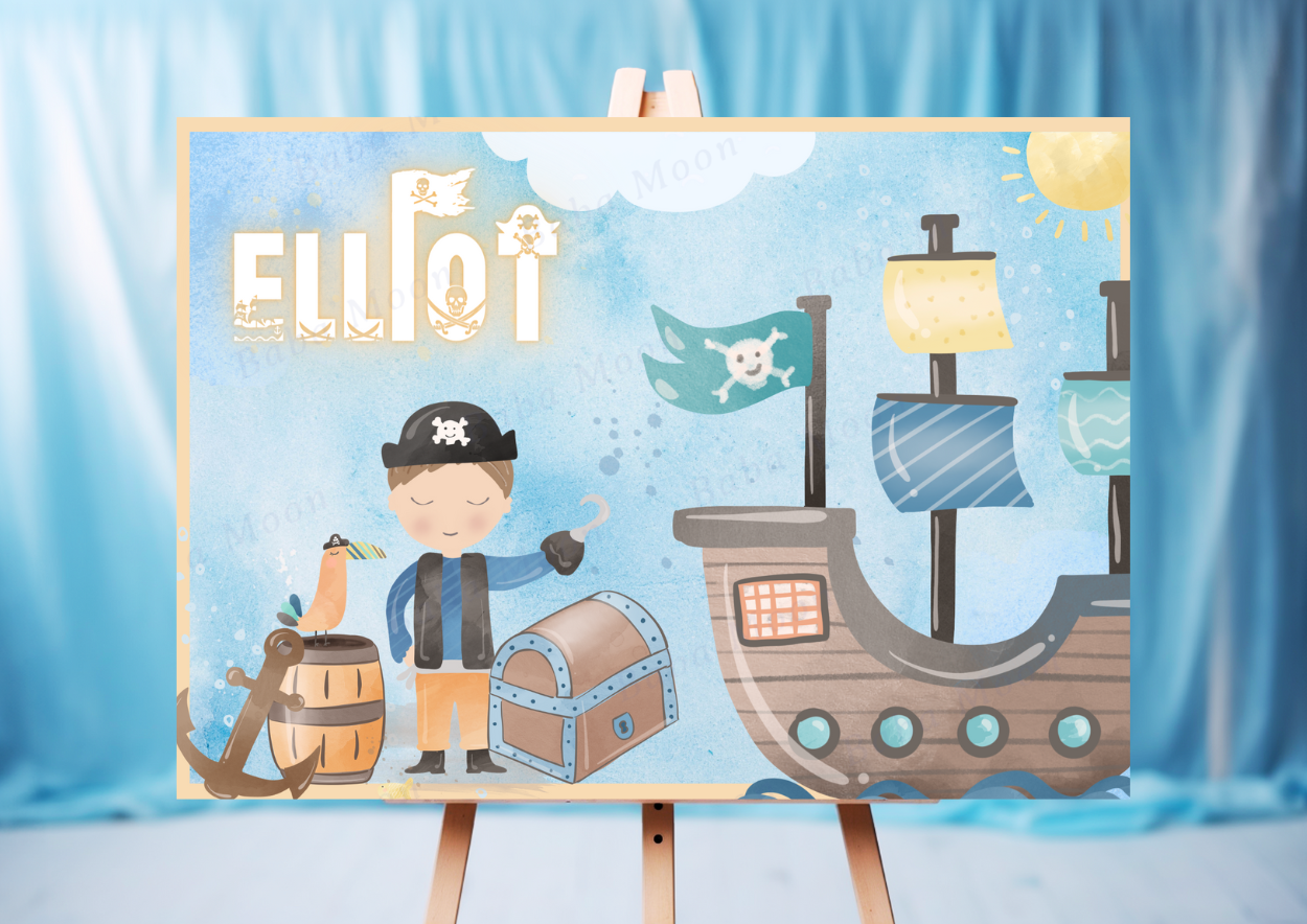 PIRATE modèle ELLIOT - Kit imprimé PIRATE modèle ELLIOT - Kit imprimé