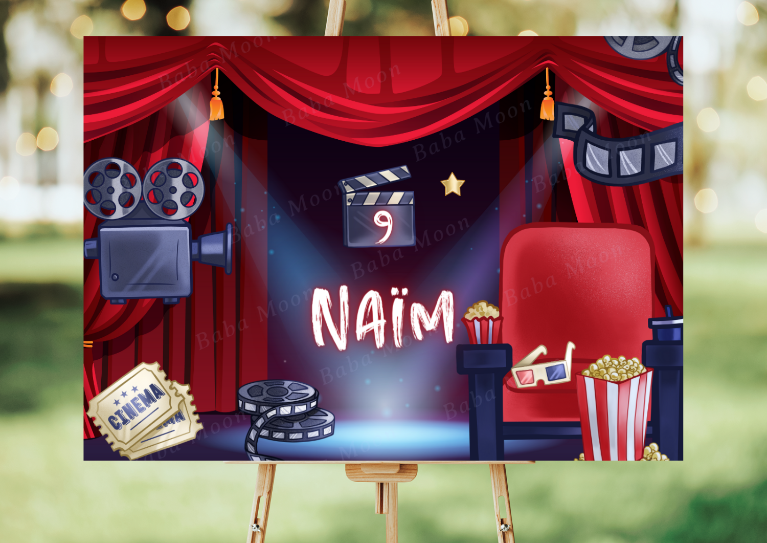 Cinéma modèle Naïm - Kit imprimé Cinéma modèle Naïm - Kit imprimé