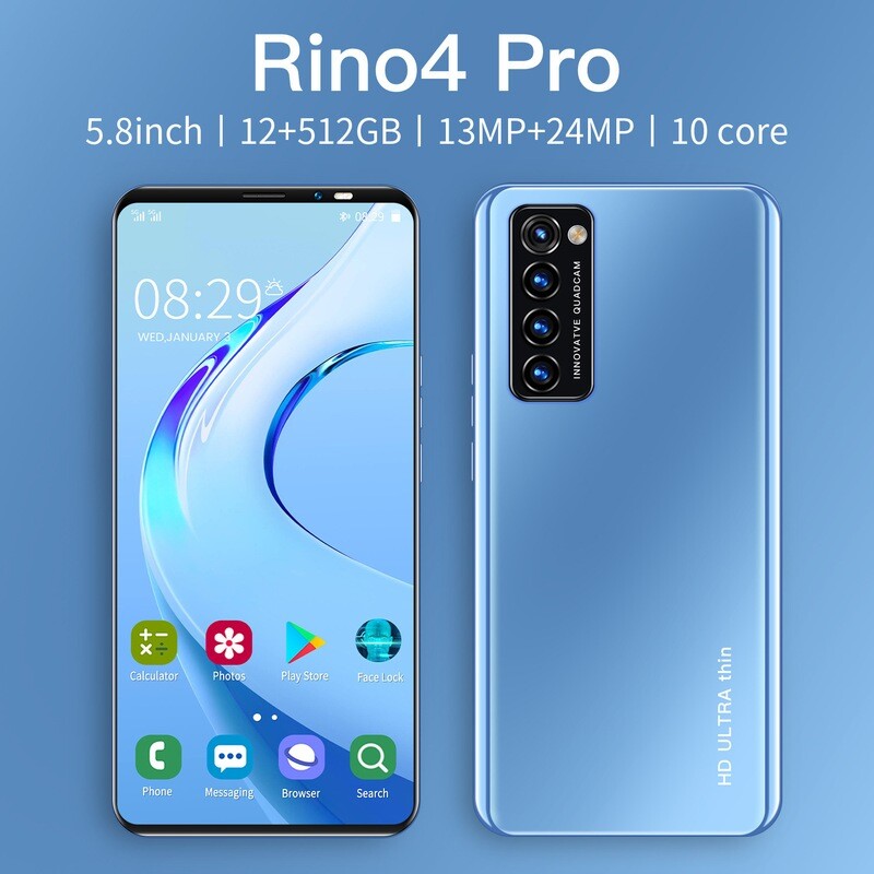 Oppo Reno 4 Pro  8+128 Smartphone Android Phone Large Screen 5.8 Inch