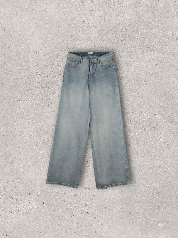 Vintage Washed Baggy Jeans