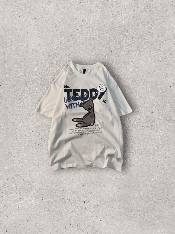 Retro Cartoon Teddy T-Shirt
