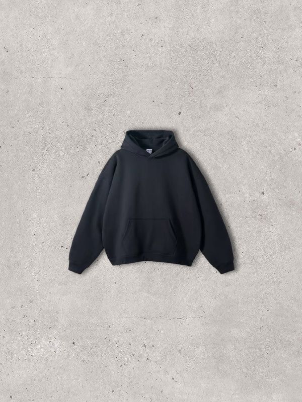 Batik Fleeced Pullover Hoodie
