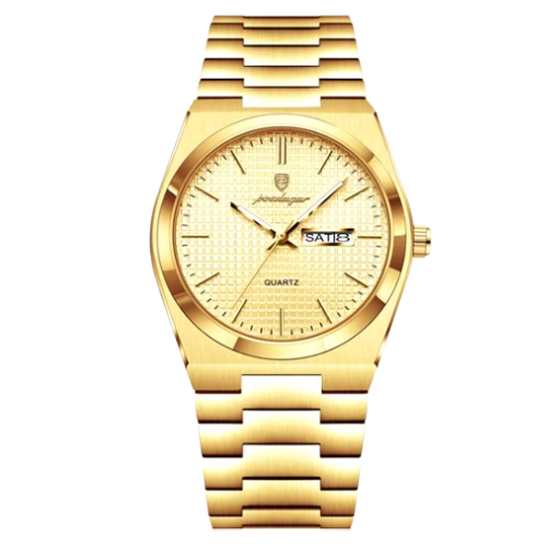 Gold Quartz Watch