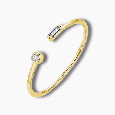 Gold Open Ring
