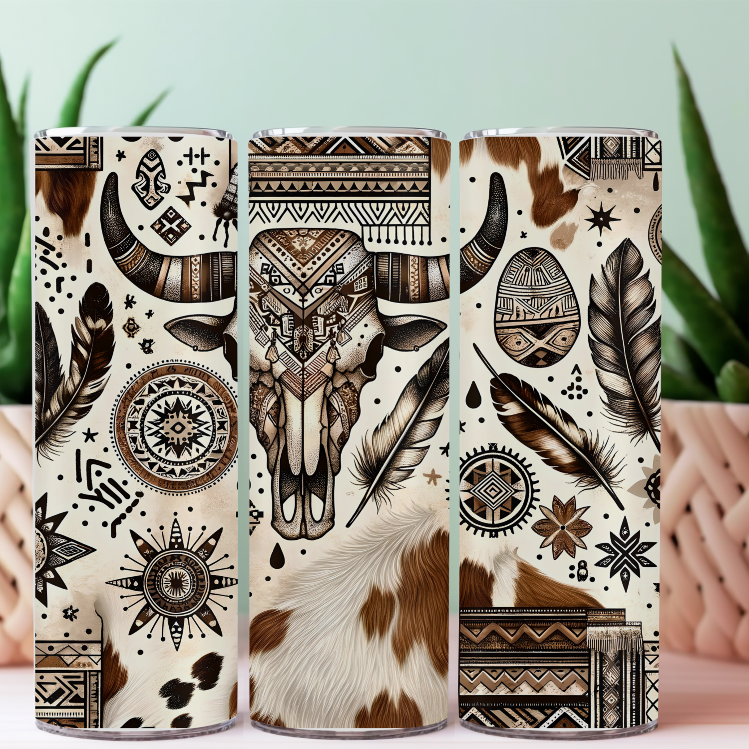 Western Cow Print