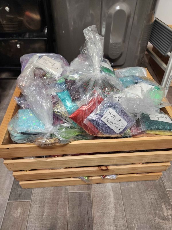 Glitter grab bags