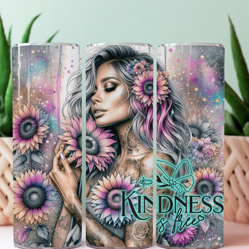 KINDESS IS FREE TUMBLER