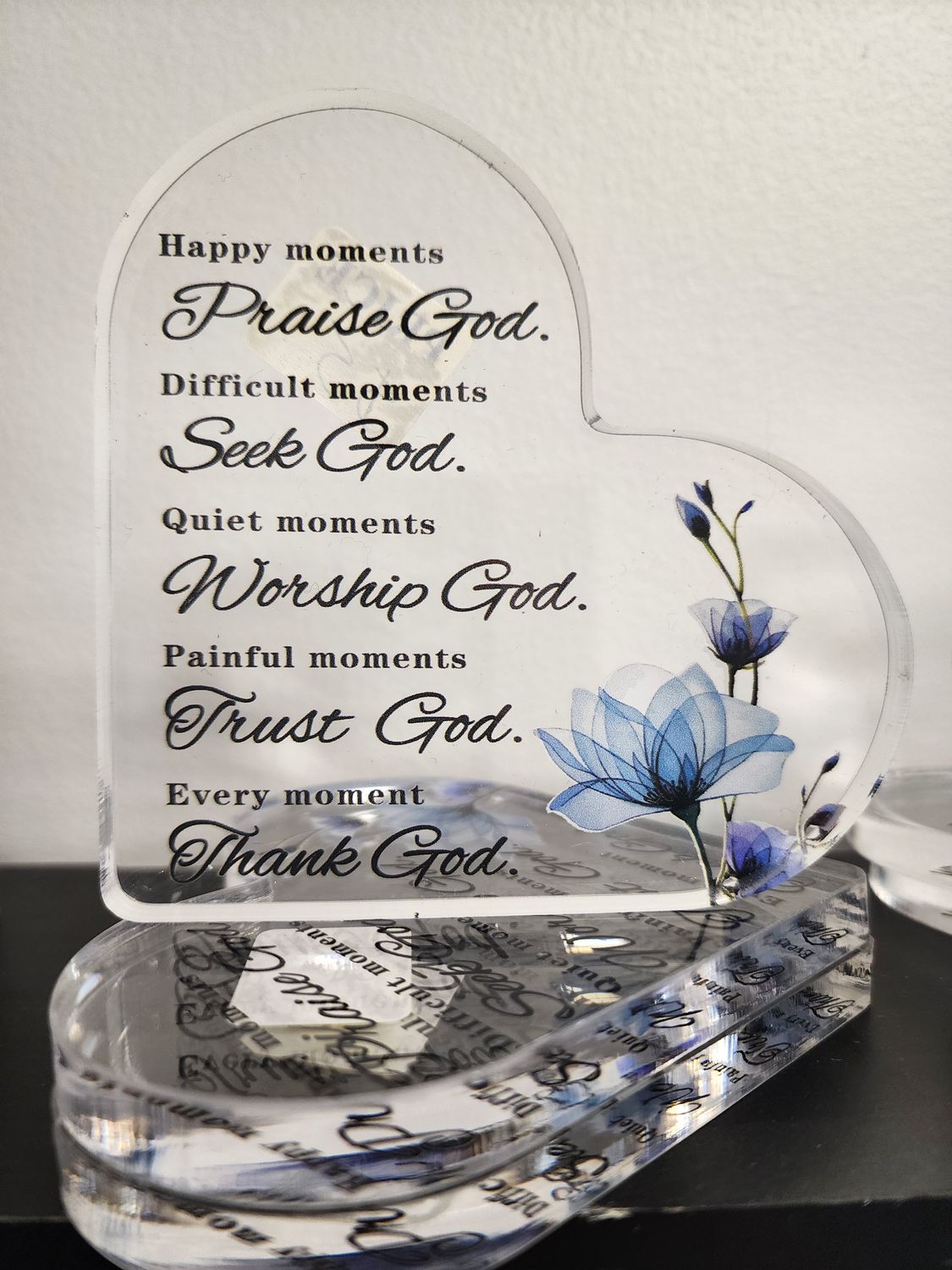 MOMENTS, GOD PLAQUE