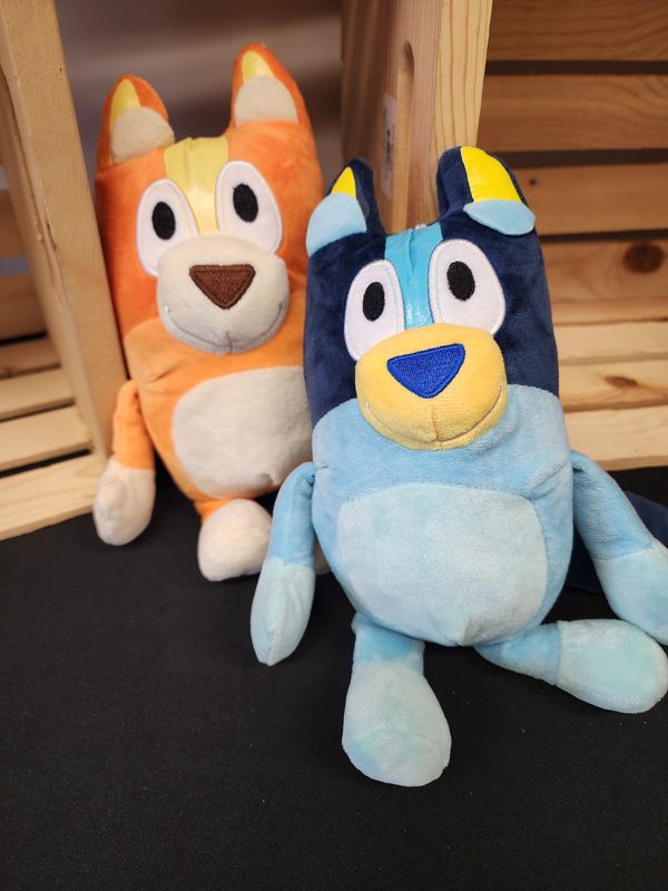 PERSONALIZED BLUEY AND BINGO PLUSH