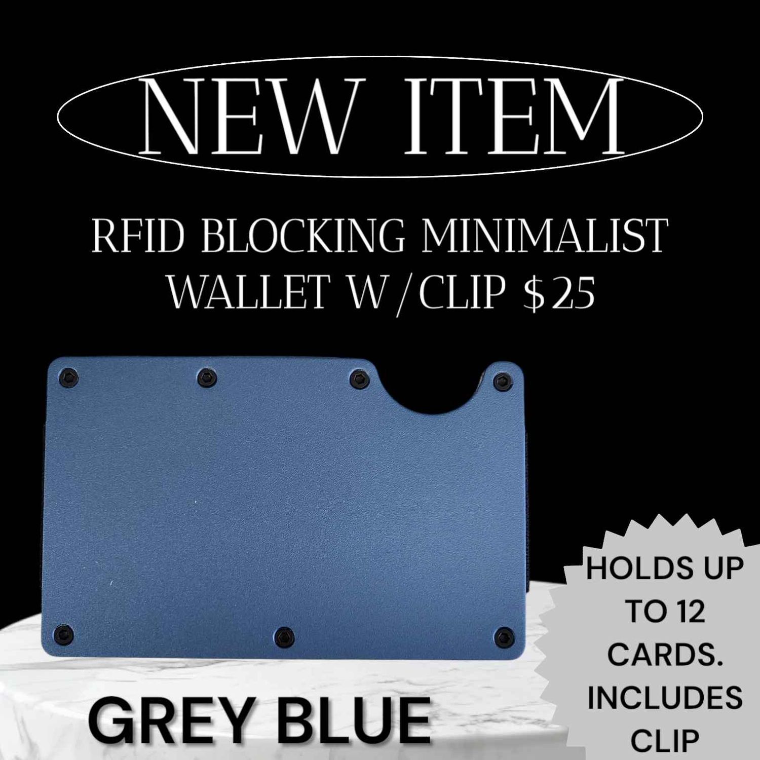 SOLID COLOR MINIMALIST WALLET