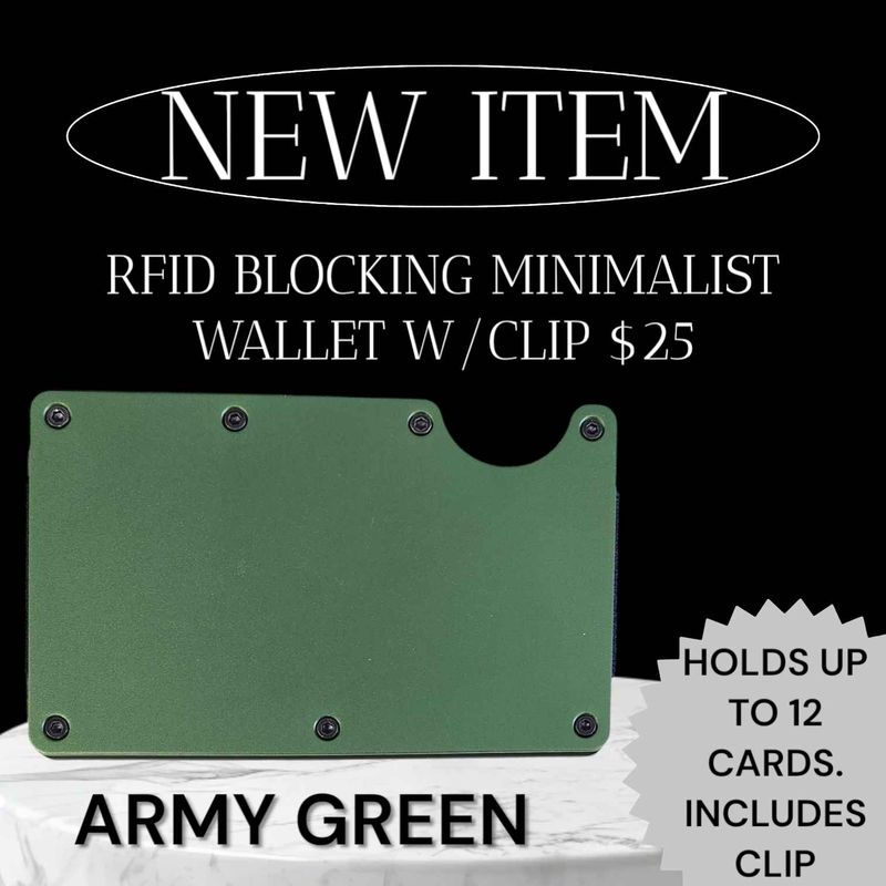 SOLID COLOR MINIMALIST WALLET