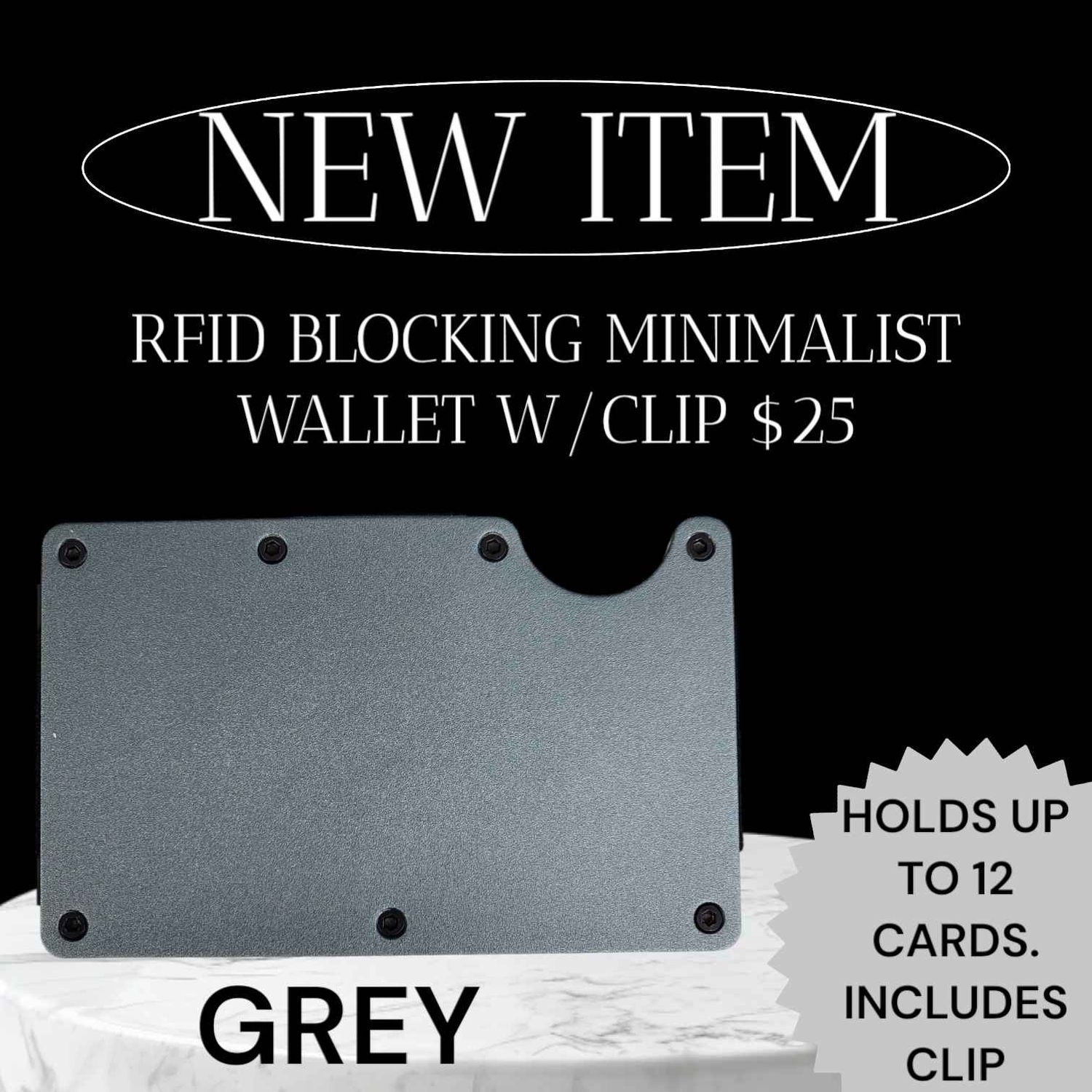 SOLID COLOR MINIMALIST WALLET