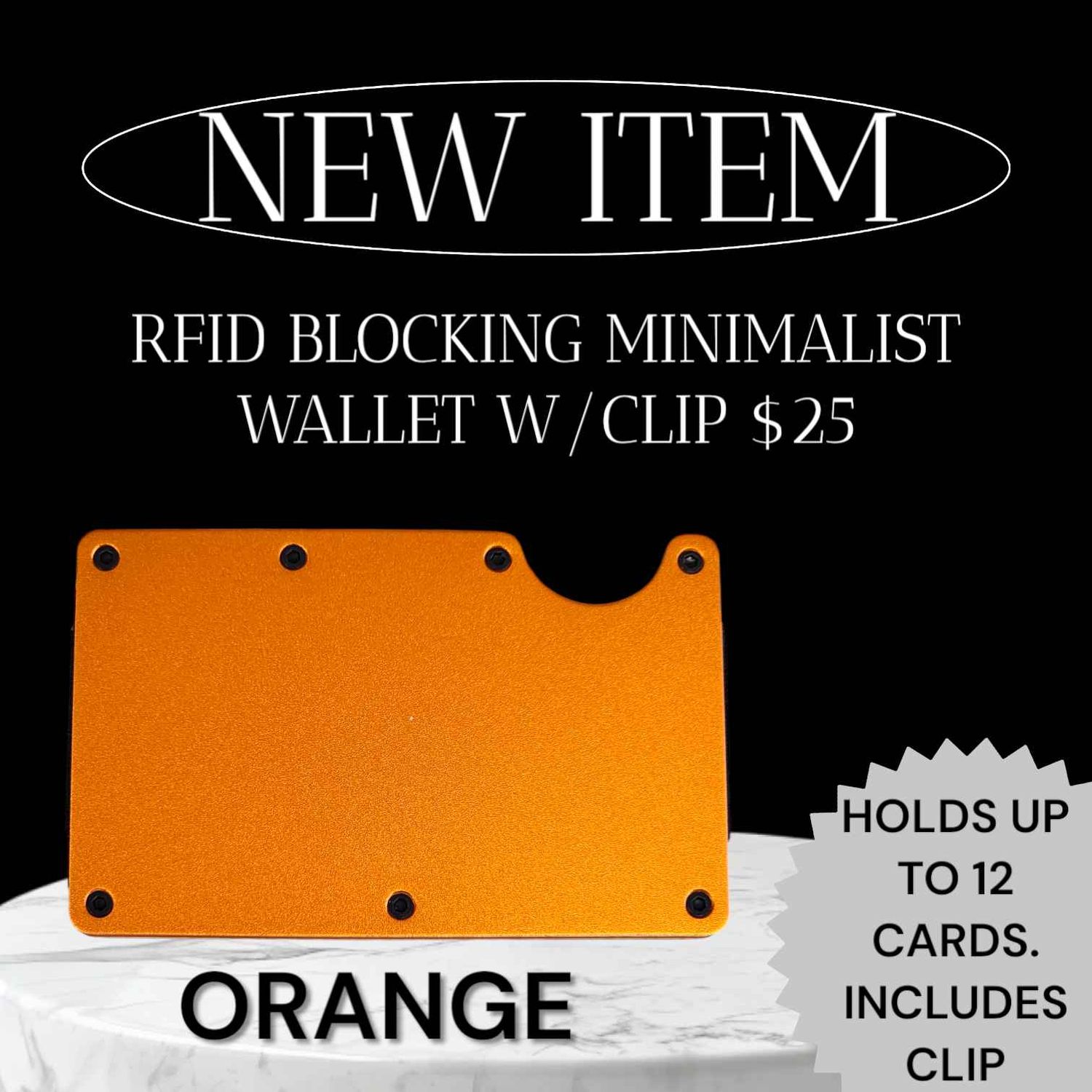 SOLID COLOR MINIMALIST WALLET