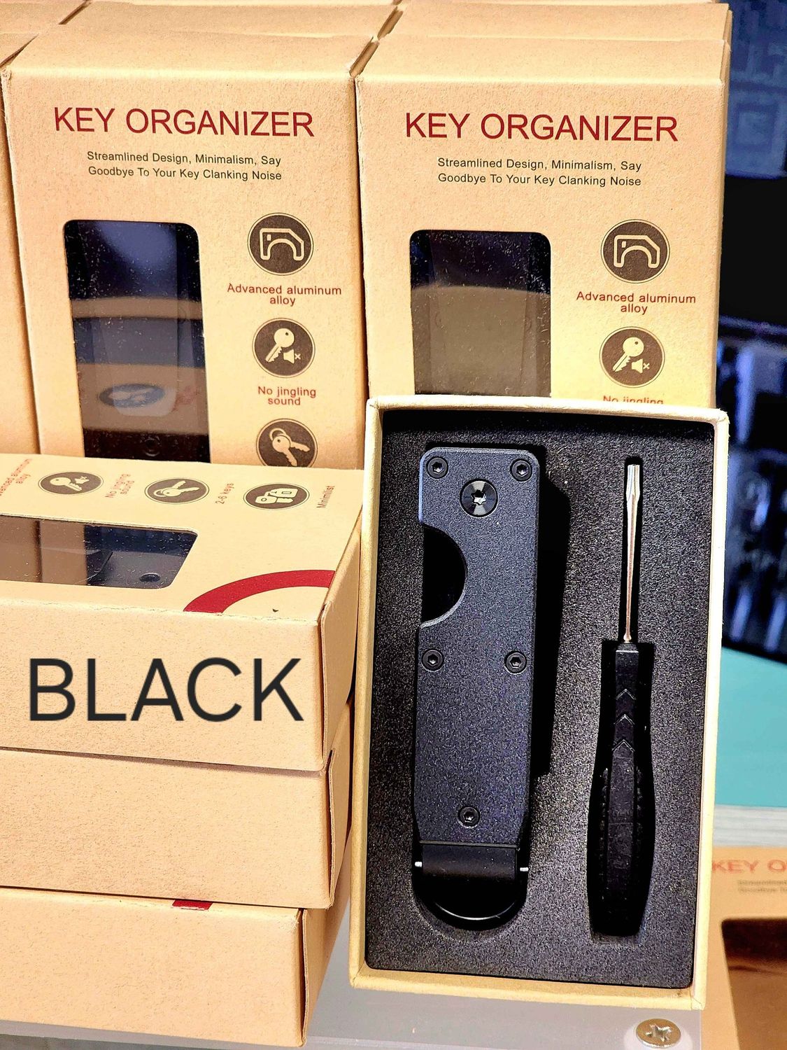 KEY ORGANIZER KEYCHAIN