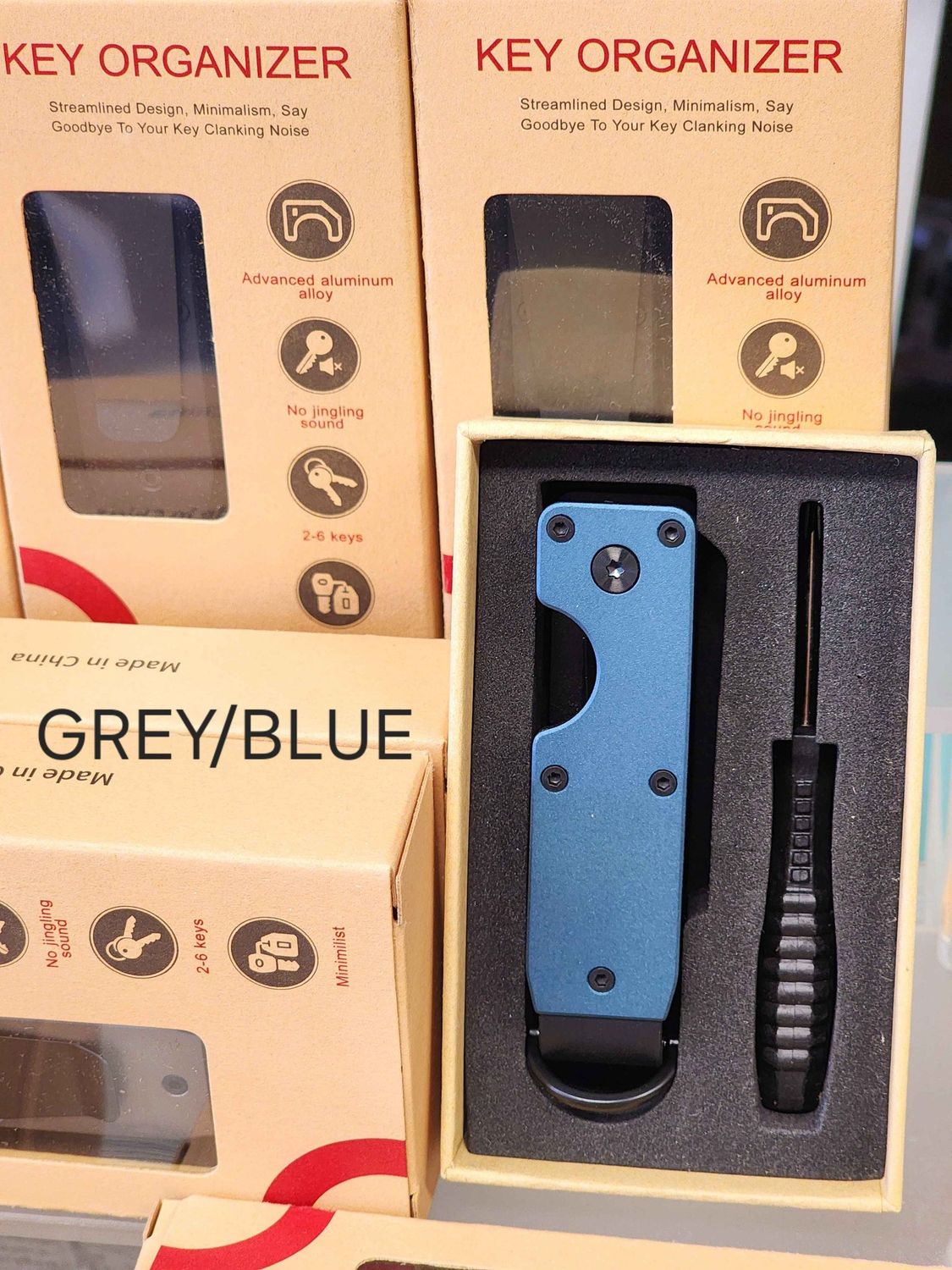 KEY ORGANIZER KEYCHAIN