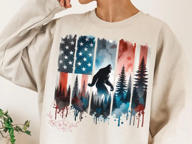 PATRIOTIC BIGFOOT