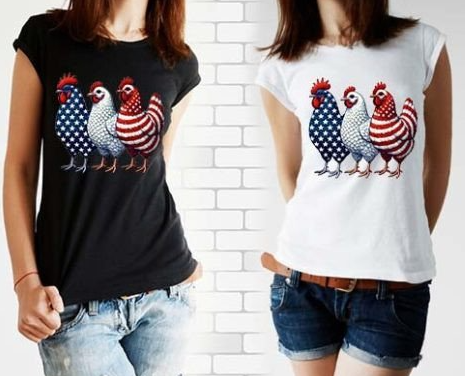 PATRIOTIC CHICKENS