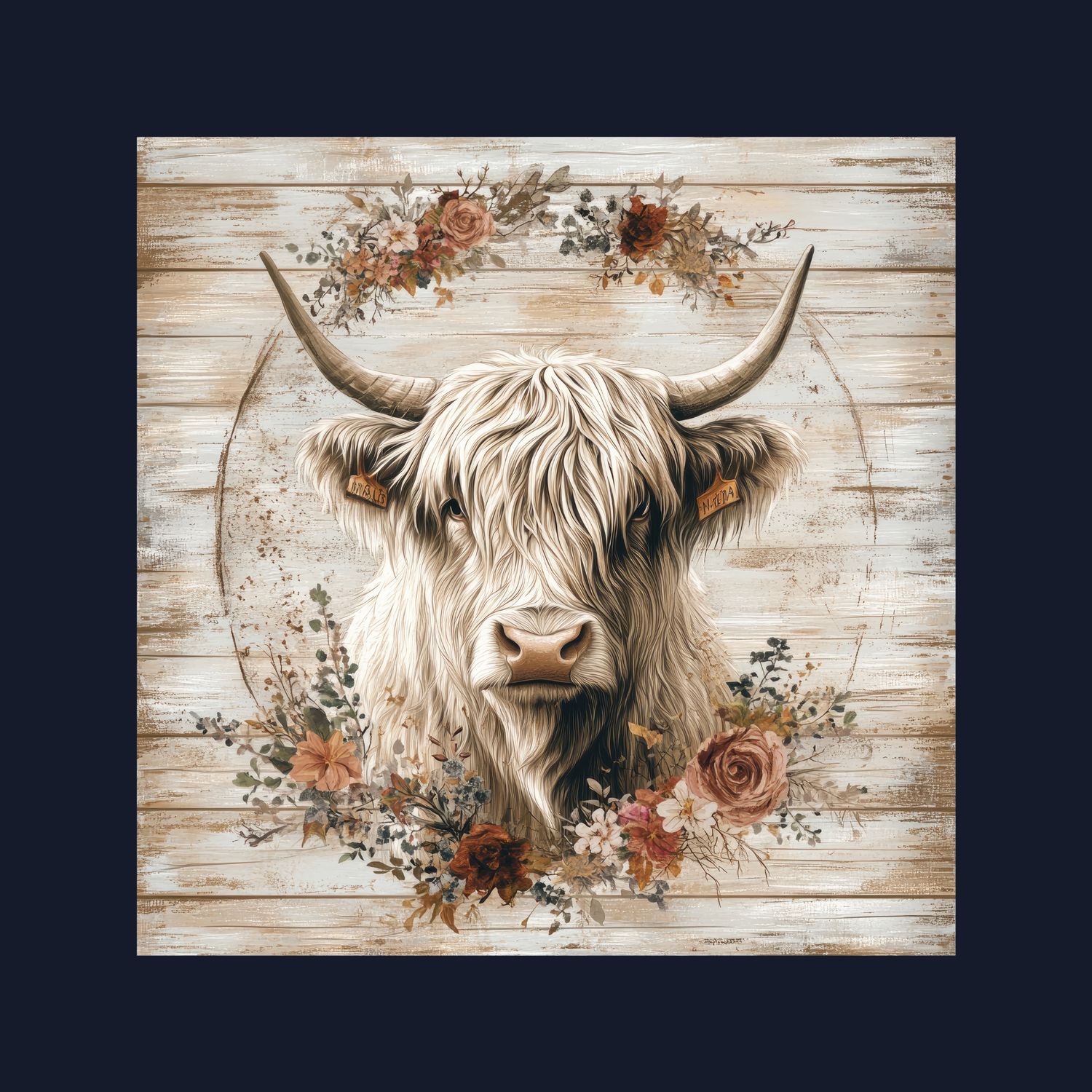 ​&quot;HIGHLAND COW&quot; 2x2 Magnet