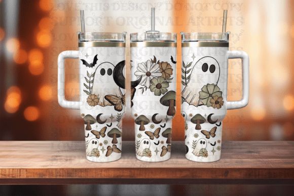 Ghostie Halloween 40oz Tumbler